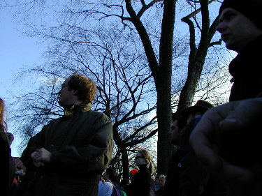 Nederlanders in de rij