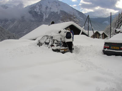Gelukkig groeven we op de juiste plek.