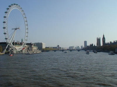 Een rad voor ogen - zeg, is dat niet Westminster verderop?