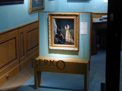 Dan maar naar de commercile galerie, in de antiek-mall naast het Louvre.