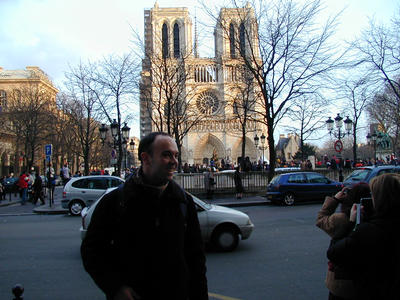 Nog meer reli-toeristen. Maar niet naar binnen gegaan, deze keer.